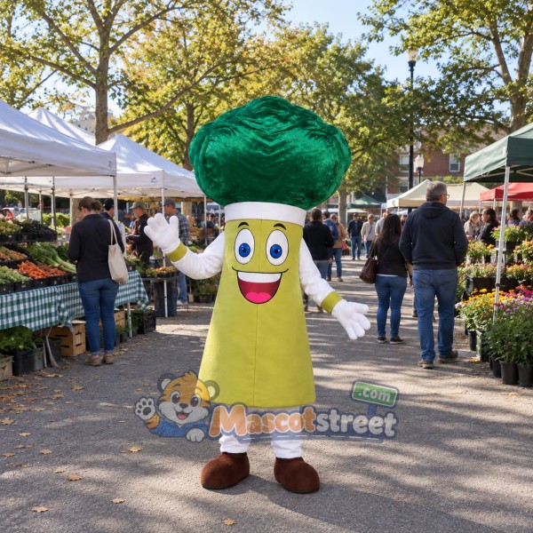 Broccoli Mascot Costume