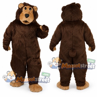 Brown Bear Mascot Costume Brown Bear Mascot Costume