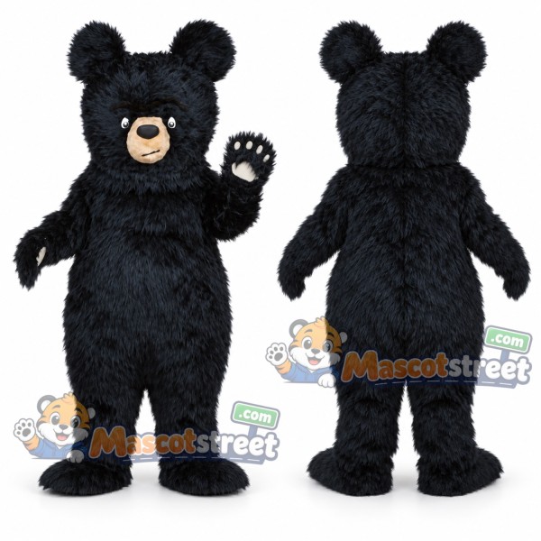 Black Bear Mascot Costume