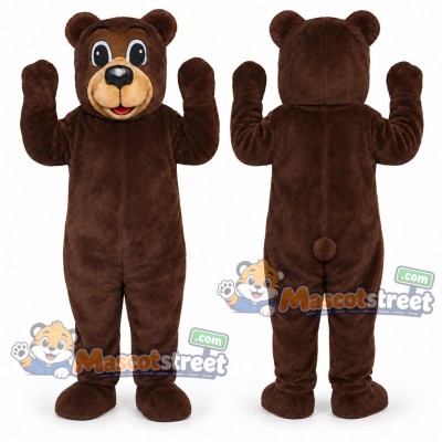 Brown Bear Mascot Costume