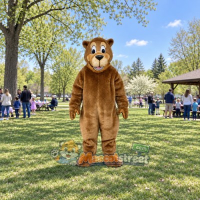 Brown Bear Mascot Costume Brown Bear Mascot Costume