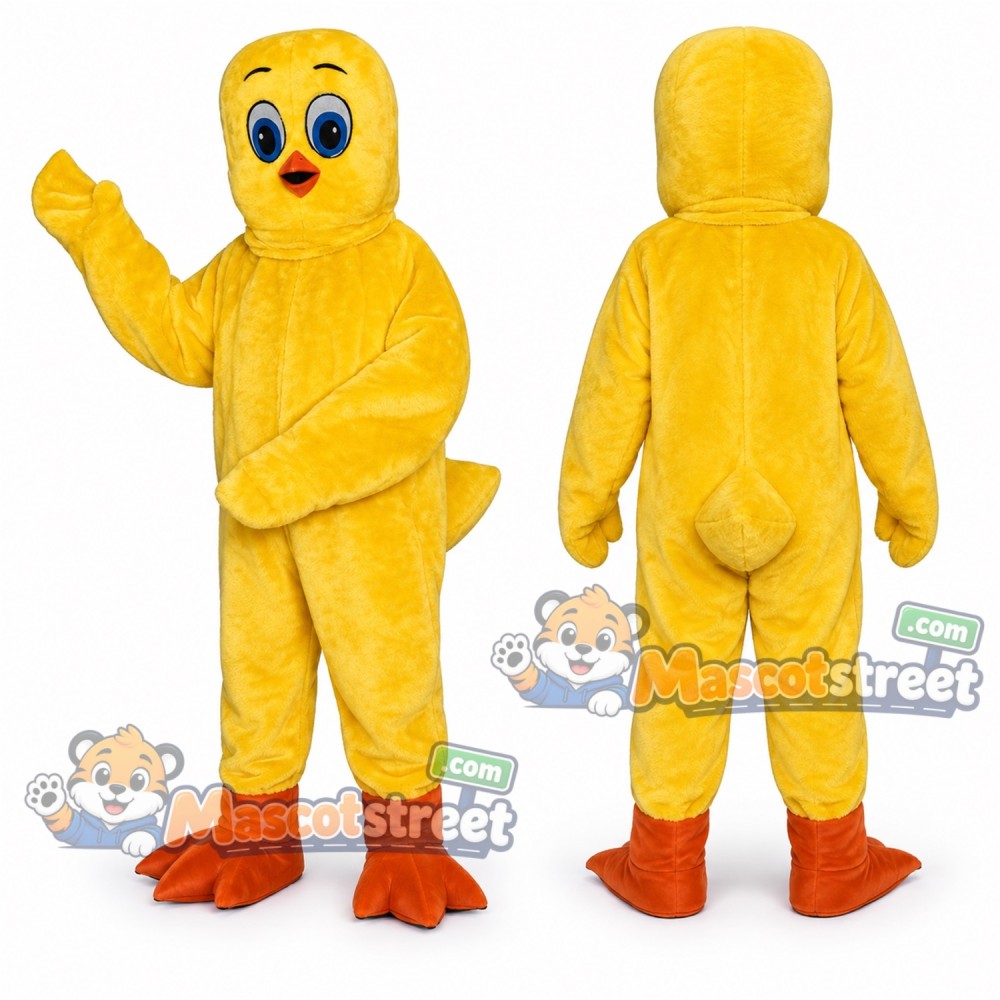Yellow Canary Mascot Costume Yellow Canary Mascot Costume