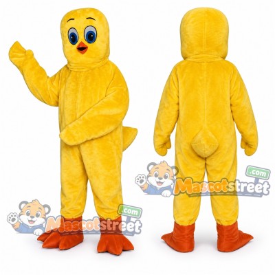 Yellow Canary Mascot Costume Yellow Canary Mascot Costume