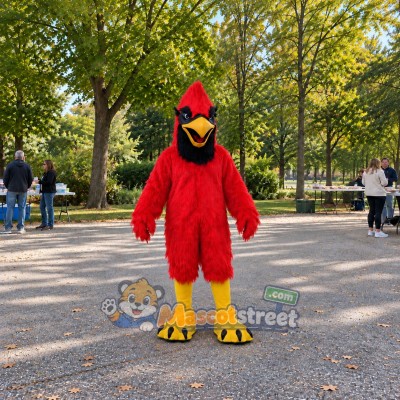 Red Cardinal Mascot Costume