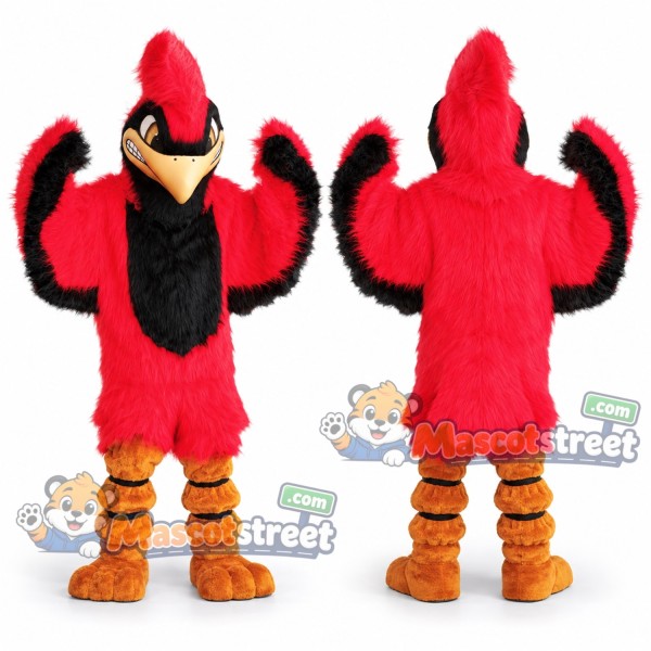 Red Cardinal Mascot Costume