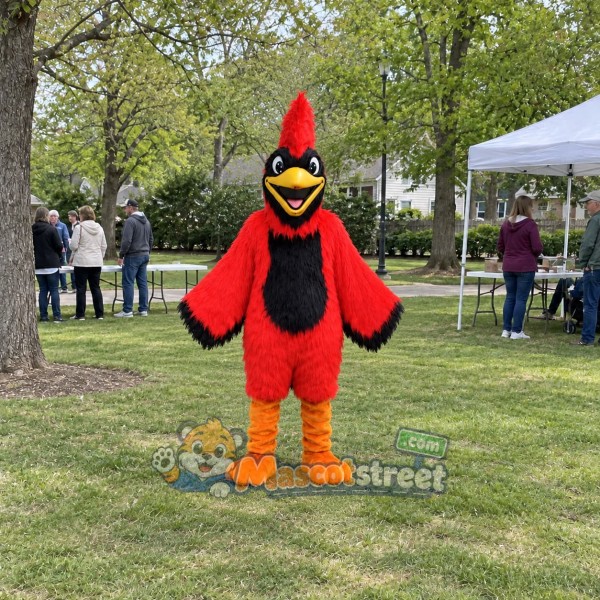 Red Cardinal Mascot Costume