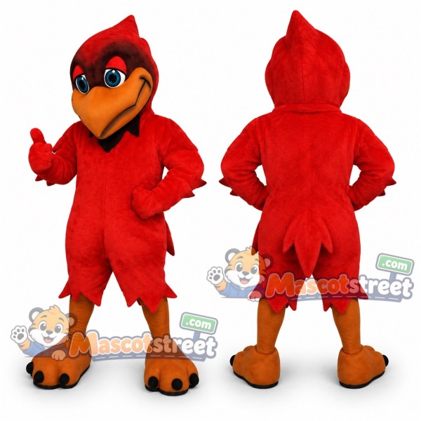 Red Cardinal Mascot Costume