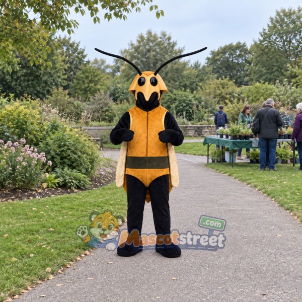 Brown Cockroach Mascot Costume