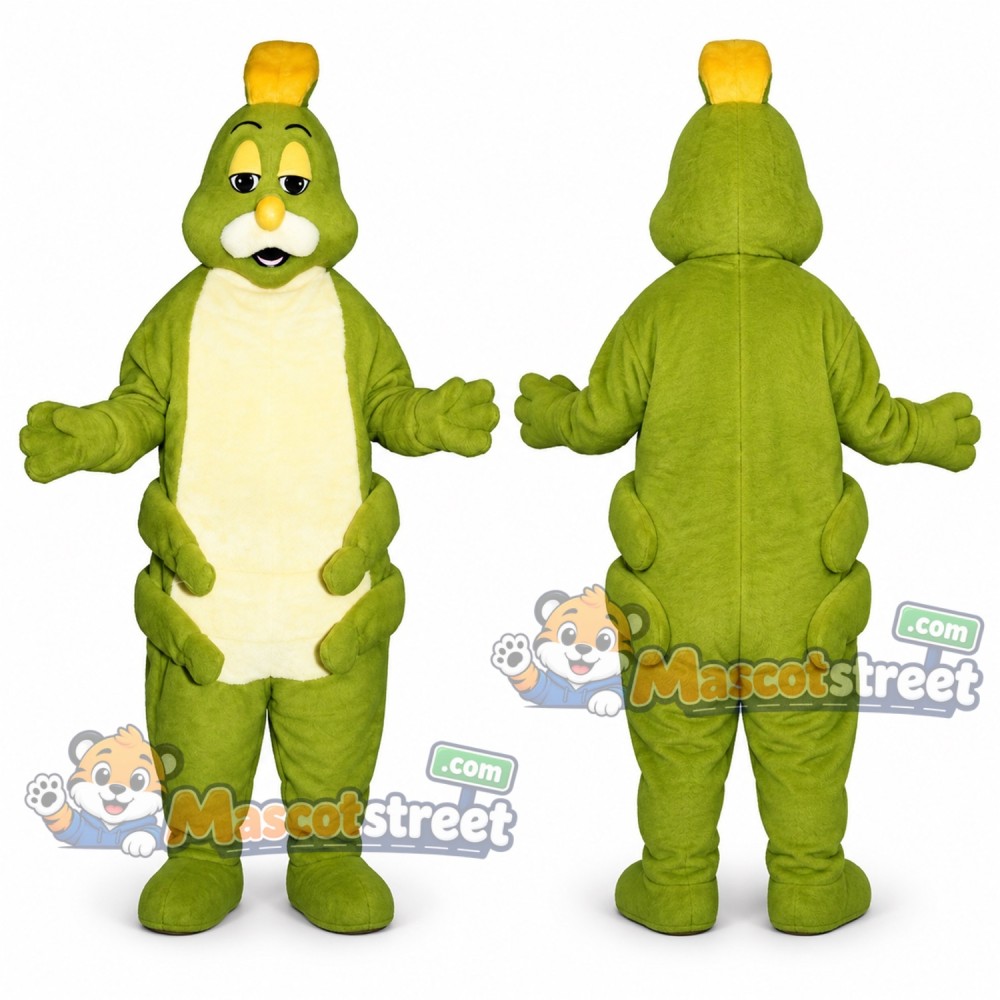 Green Caterpillar Mascot Costume