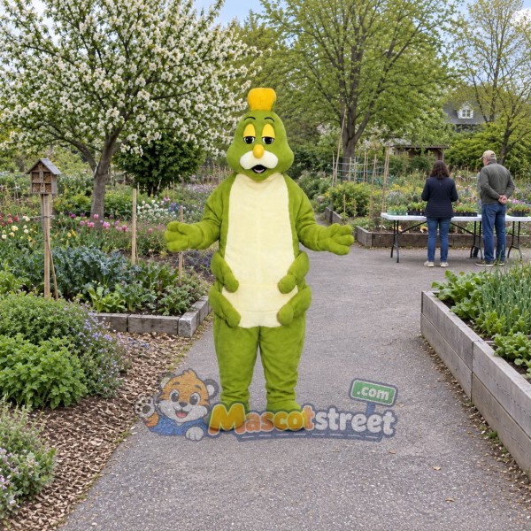 Green Caterpillar Mascot Costume