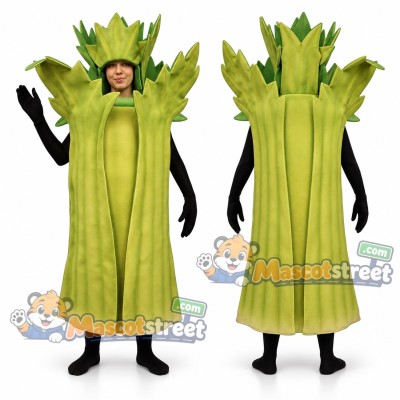 Celery Mascot Costume Celery Mascot Costume
