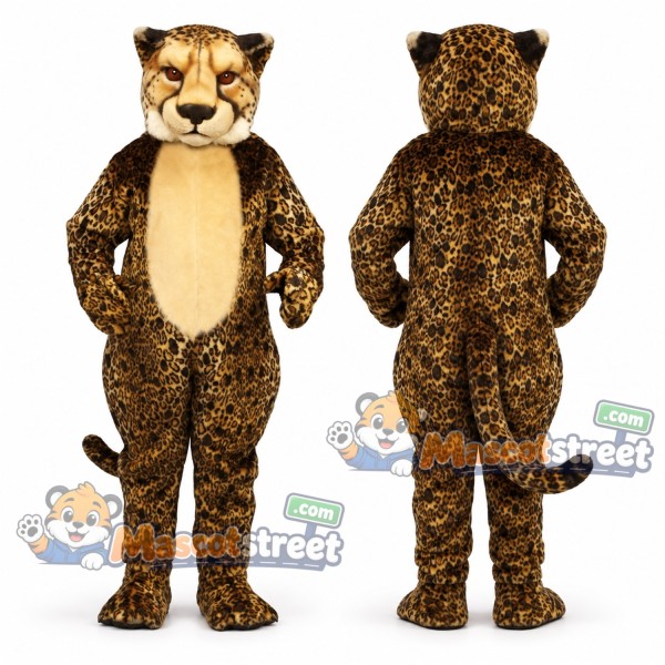 Cheetah Mascot Costume