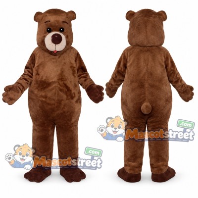 Brown Bear Mascot Costume Brown Bear Mascot Costume