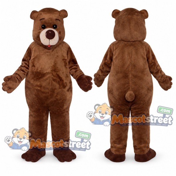Brown Bear Mascot Costume