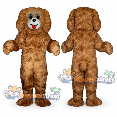 Brown Cocker Spaniel Mascot Costume Brown Cocker Spaniel Mascot Costume