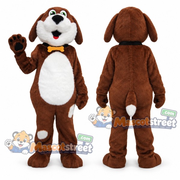 Brown Dog Mascot Costume