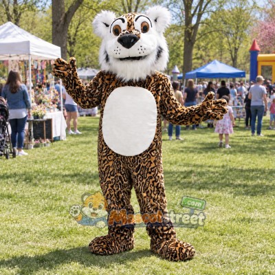 Leopard Mascot Costume