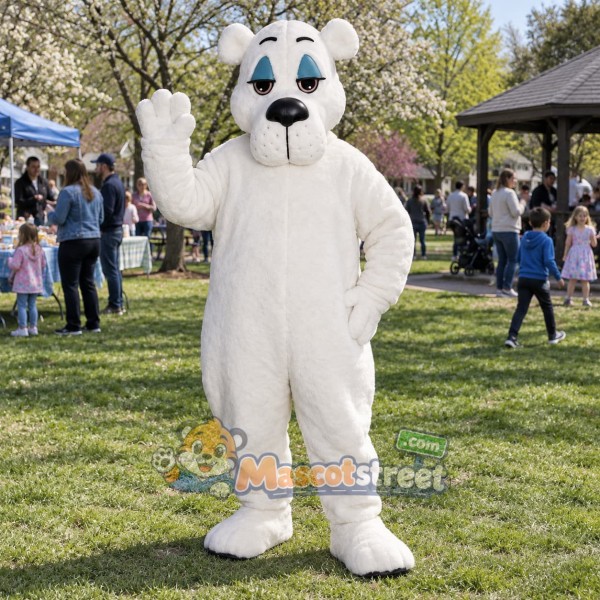 Polar Bear Mascot Costume