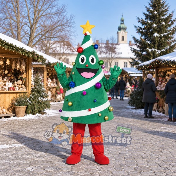 Christmas Tree Mascot Costume