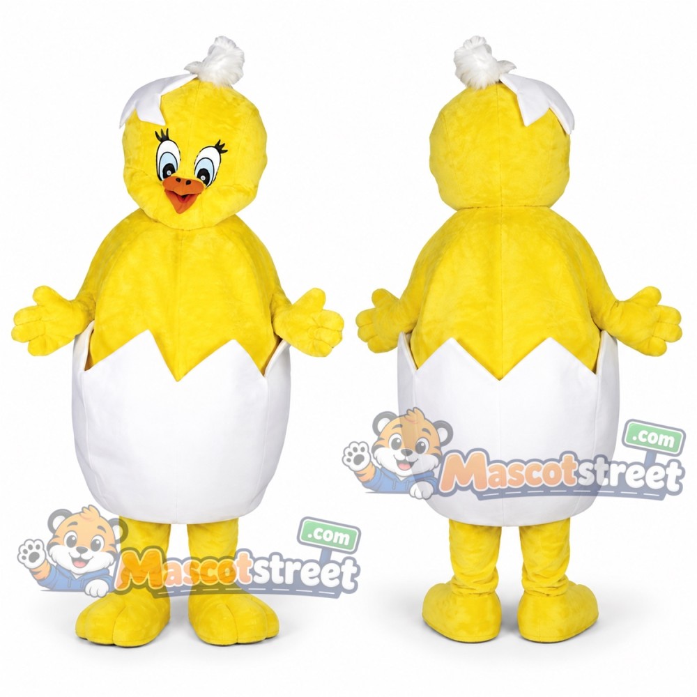 Yellow Chick Mascot Costume Yellow Chick Mascot Costume