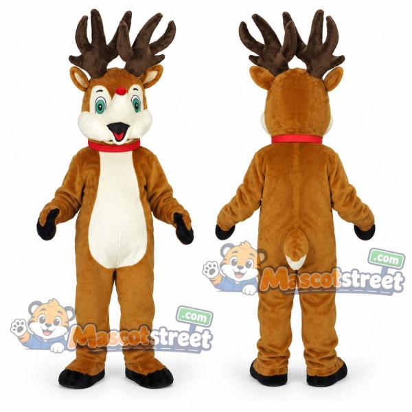 Brown Deer Mascot Costume
