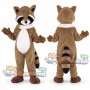 Brown Raccoon Mascot Costume