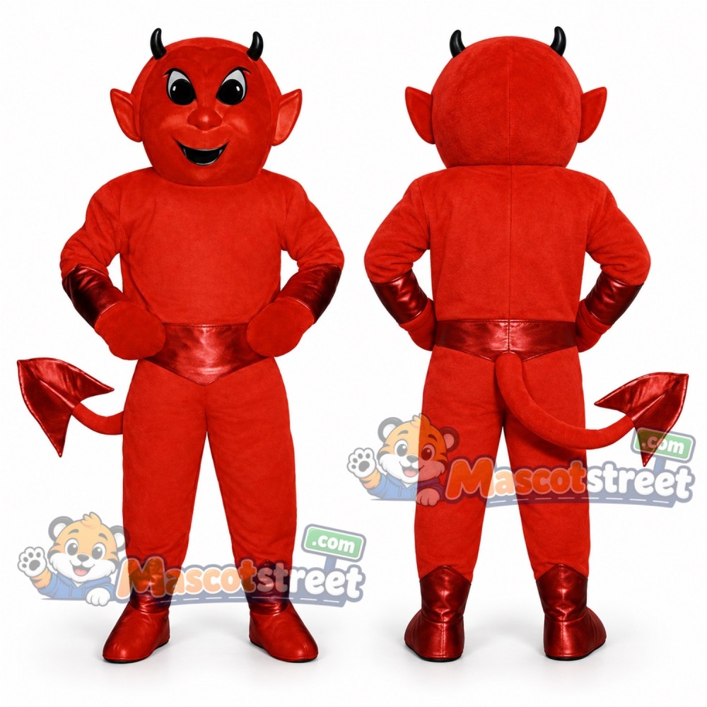 Red Devil Mascot Costume Red Devil Mascot Costume
