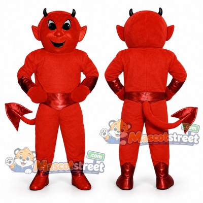 Red Devil Mascot Costume Red Devil Mascot Costume