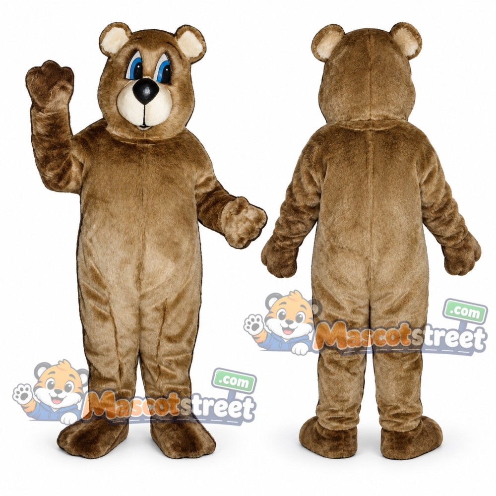 Brown Bear Mascot Costume