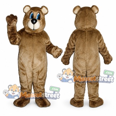 Brown Bear Mascot Costume