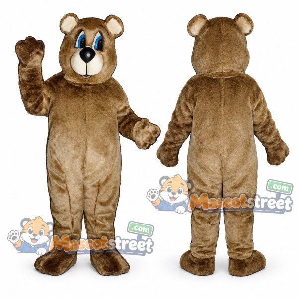 Brown Bear Mascot Costume
