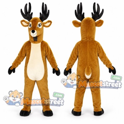 Brown Deer Mascot Costume Brown Deer Mascot Costume