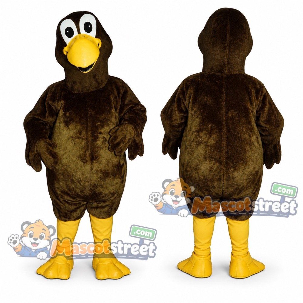 Brown Dodo Mascot Costume