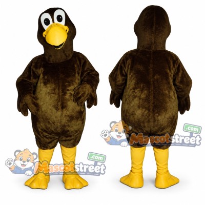 Brown Dodo Mascot Costume