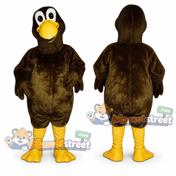 Brown Dodo Mascot Costume