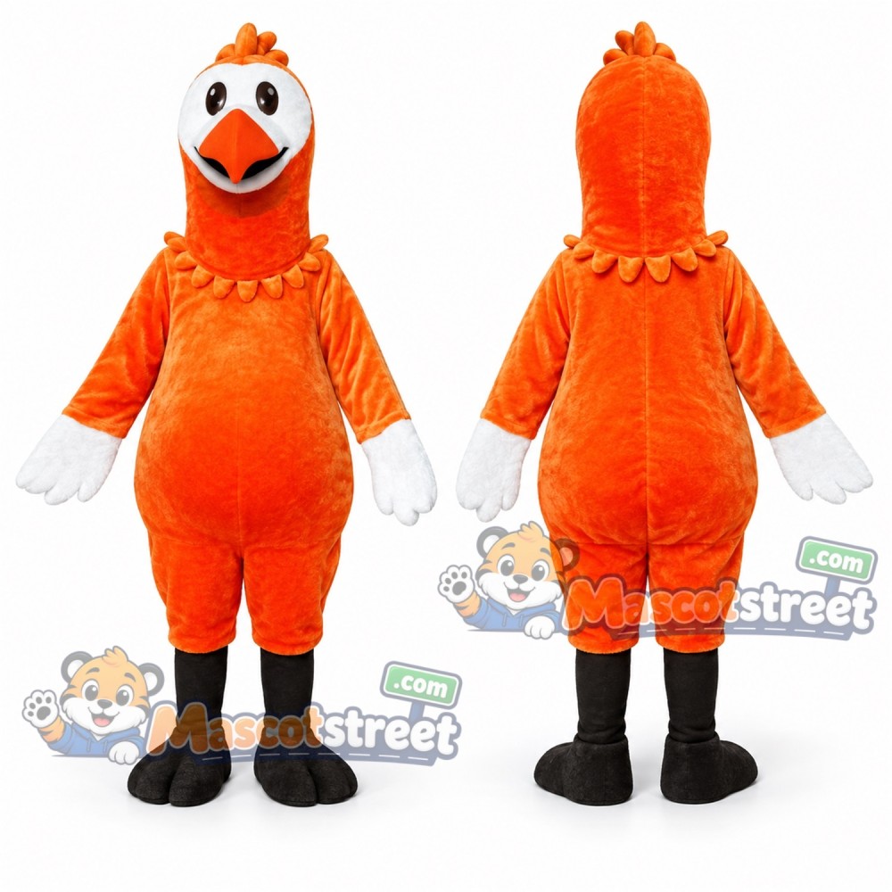 Orange Dodo Mascot Costume Orange Dodo Mascot Costume
