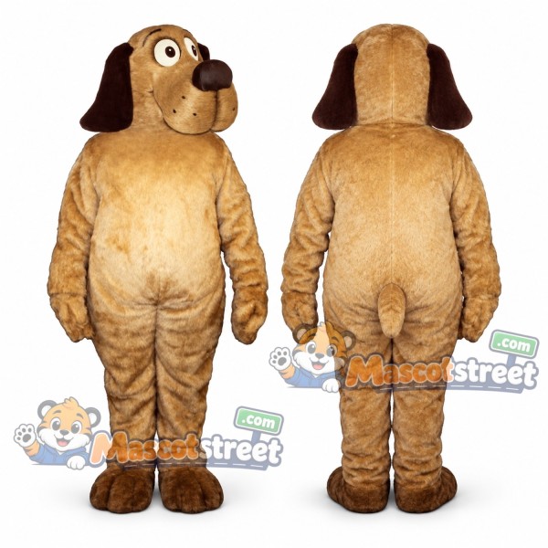 Tan Dog Mascot Costume