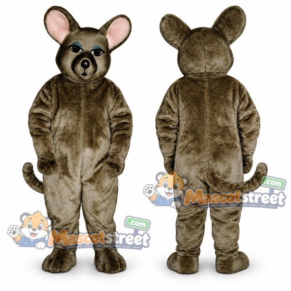 Brown Mouse Mascot Costume