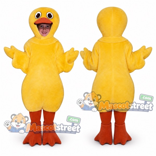 Yellow Duck Mascot Costume