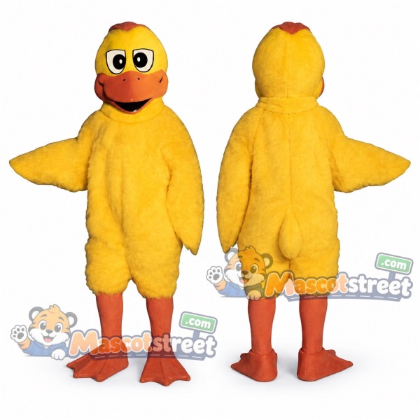 Yellow Duck Mascot Costume