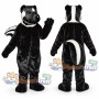 Black and White Skunk Mascot Costume