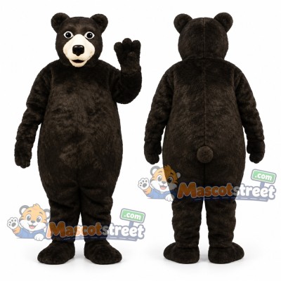 Brown Bear Mascot Costume