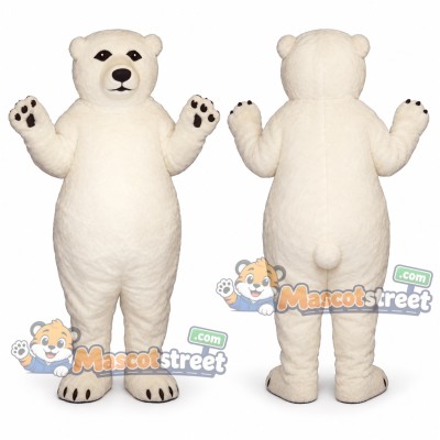 Polar Bear Mascot Costume Polar Bear Mascot Costume