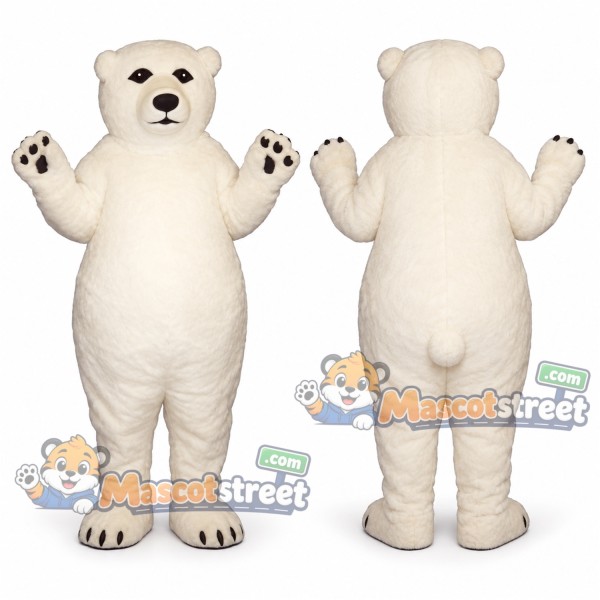 Polar Bear Mascot Costume
