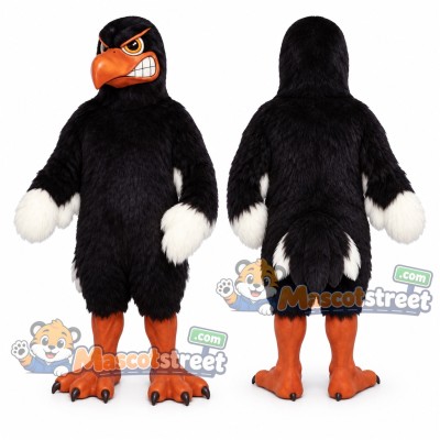 Black Hawk Mascot Costume Black Hawk Mascot Costume