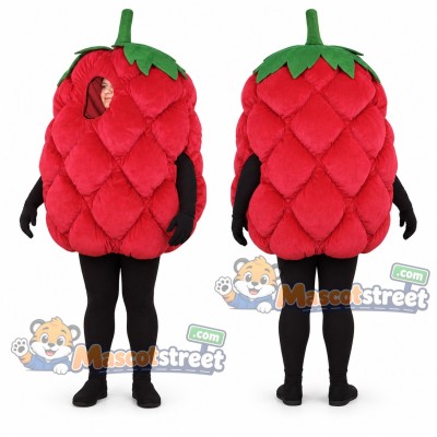 Raspberry Mascot Costume Raspberry Mascot Costume