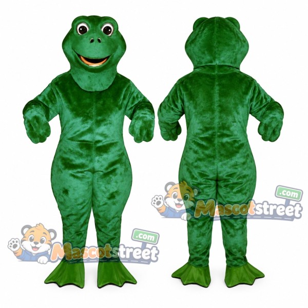 Green Frog Mascot Costume