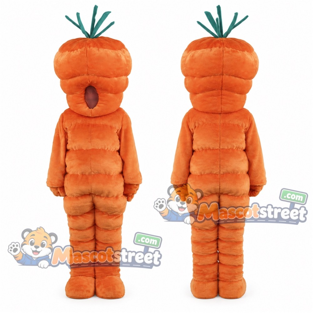 Carrot Mascot Costume Carrot Mascot Costume