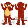 Brown Mouse Mascot Costume