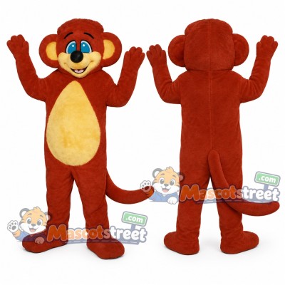 Brown Mouse Mascot Costume Brown Mouse Mascot Costume